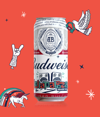 BUDWEISER & LOLLAPALOOZA design