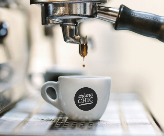 Branding design Creme chic mockup