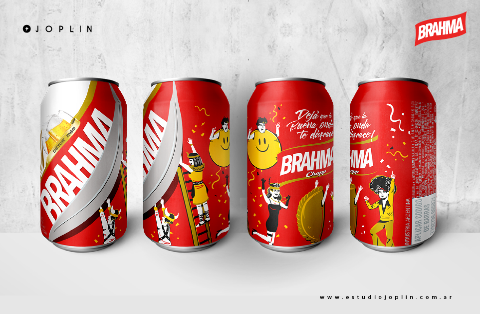 Diseño Brahma Disfraces por Estudio Joplin