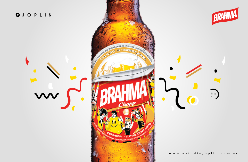 Diseño Brahma Disfraces por Estudio Joplin